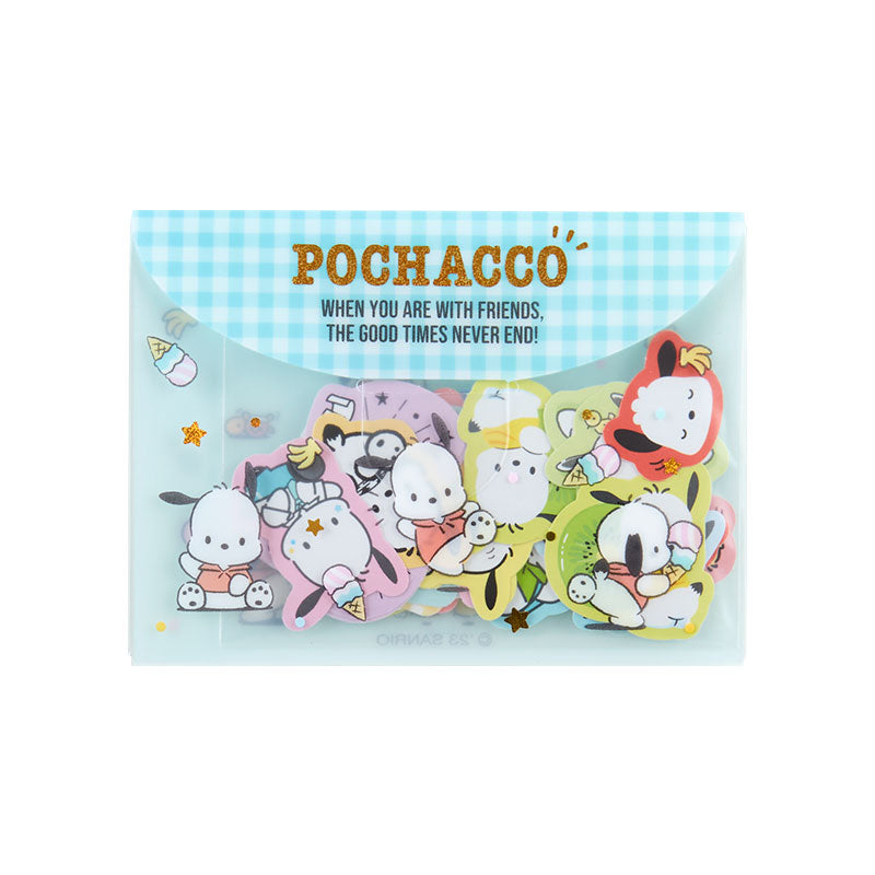 Pochacco 40-Piece Classic Mini Sticker Pack Stationery Japan Original   