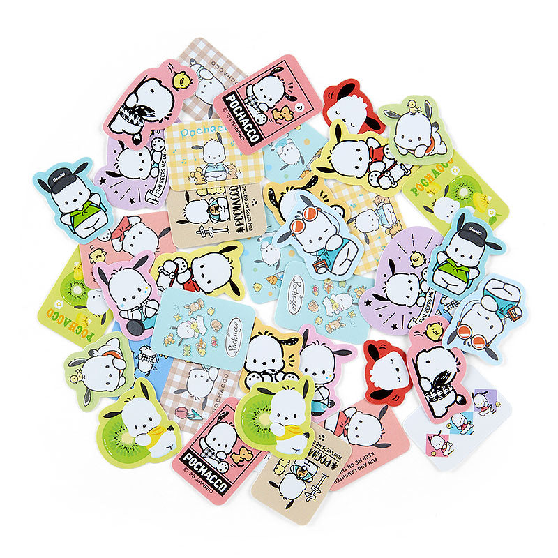 Pochacco 40-Piece Classic Mini Sticker Pack Stationery Japan Original   