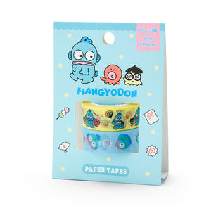 Hangyodon 2-Piece Washi Tape Set Stationery Japan Original   