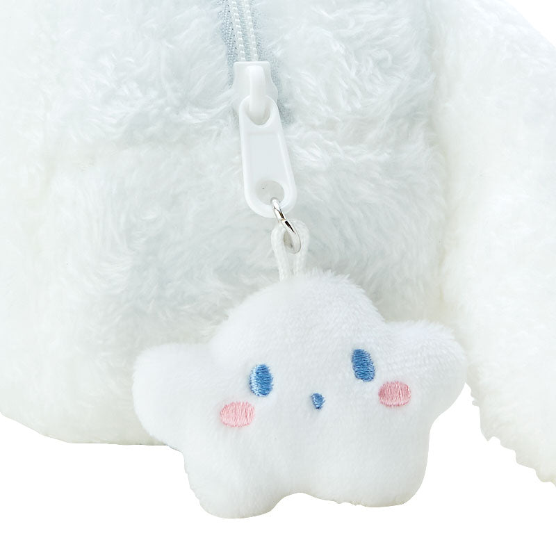 Cinnamoroll Plush Zipper Pouch (Poron Cloud Series) Bags Japan Original   