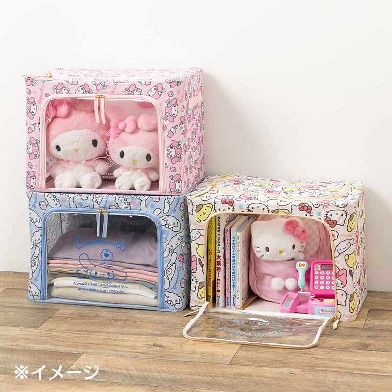 Sanrio Characters Storage Box with Lid Sanrio Japan (1) 
