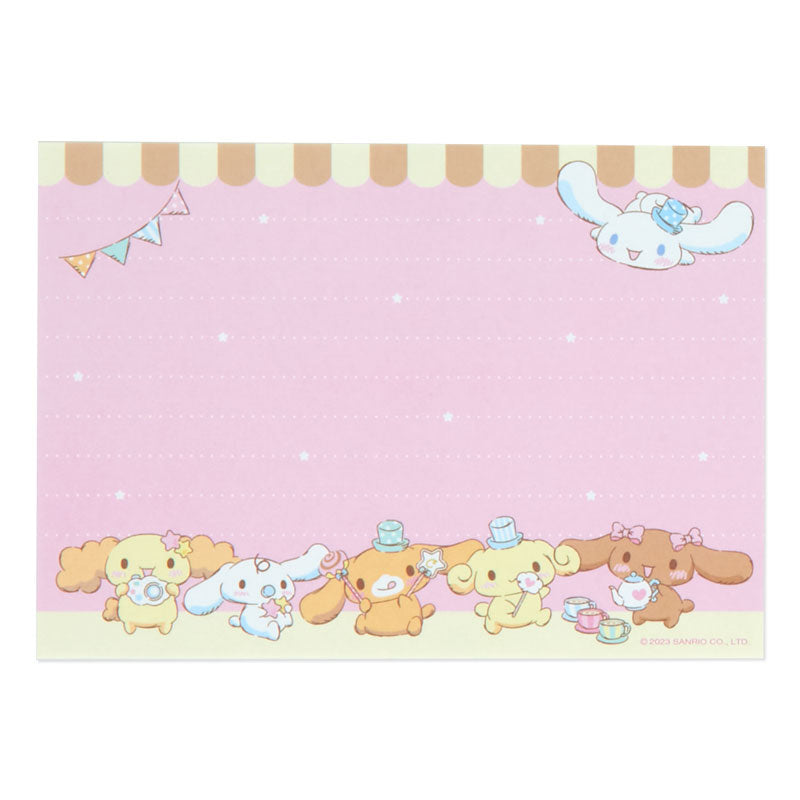 Cinnamoroll Memo Pad &amp; Sticker Set Stationery Japan Original   