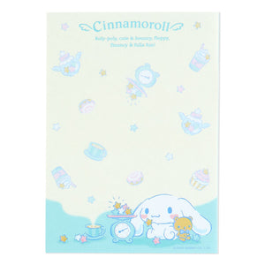 Cinnamoroll Memo Pad & Sticker Set Stationery Japan Original   