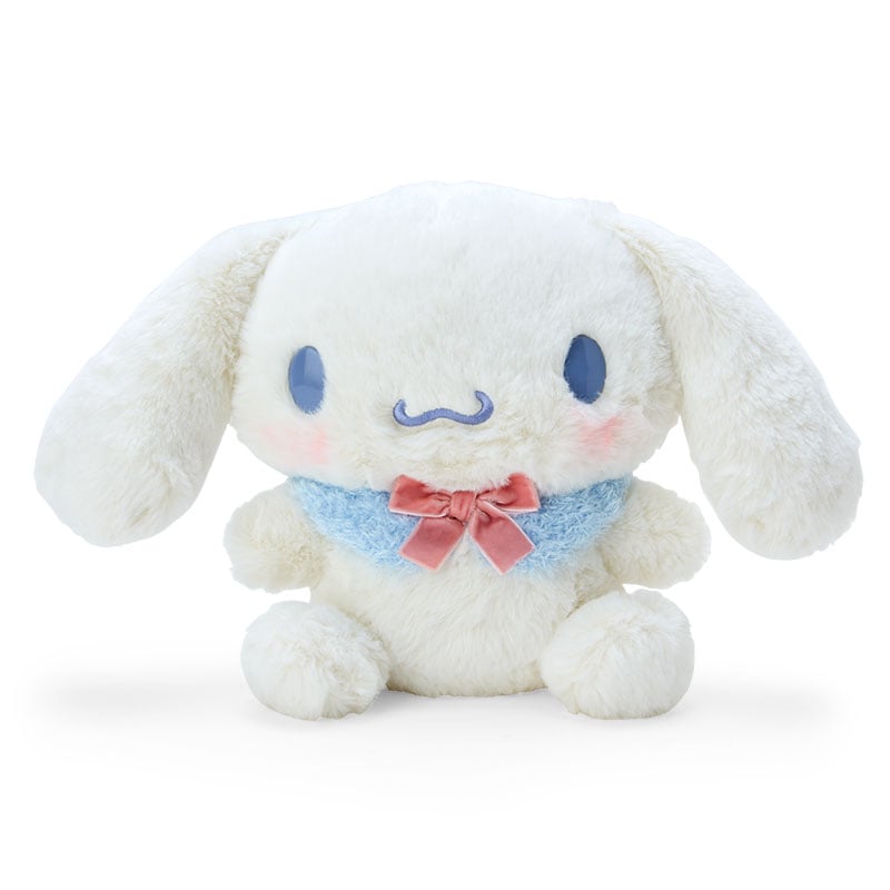 Japan Sanrio Fluffy Plush Toy (S) - Milk / Soft Ribbon