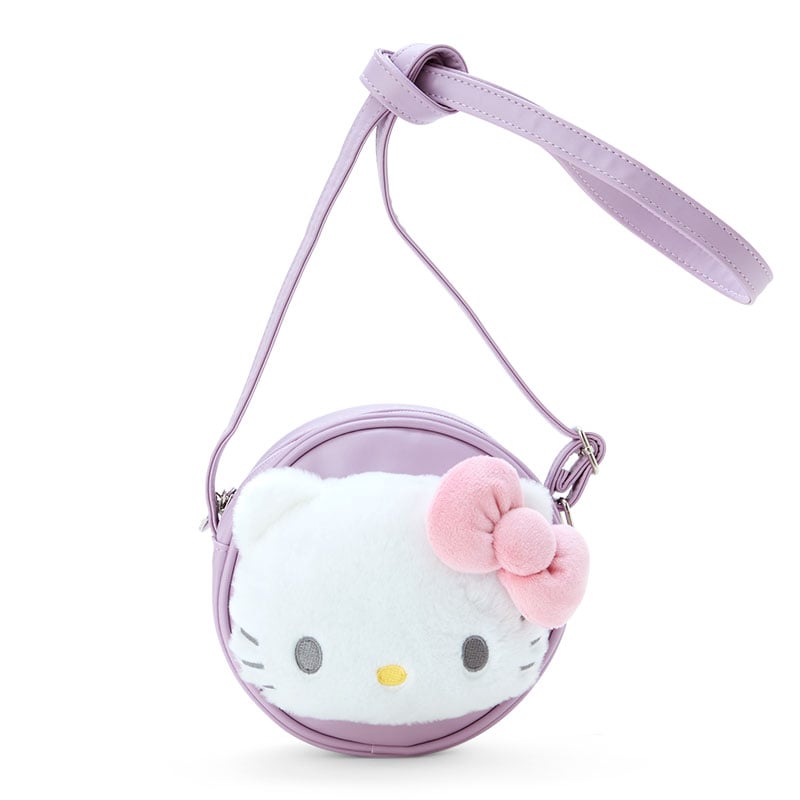 Hello Kitty Plush Round Crossbody Bag