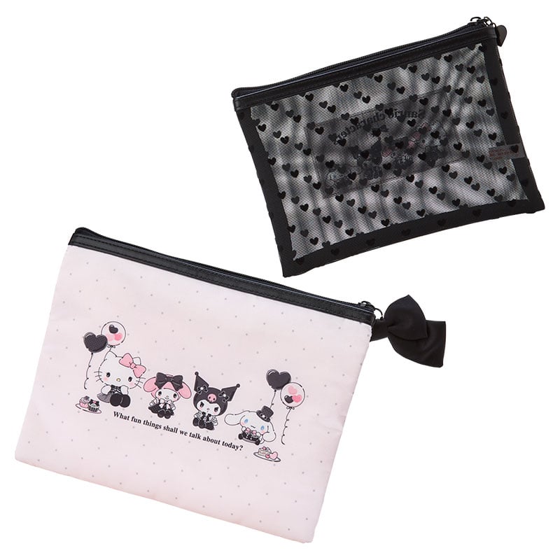 Sanrio Characters 2-Piece Pouch Set (Pretty Party Series) Bags Japan Original   