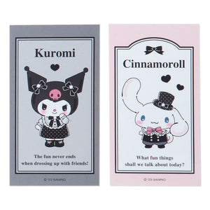 Sanrio Characters ID Badge Holder & Sticker Set (Pretty Party Series) Accessory Japan Original   