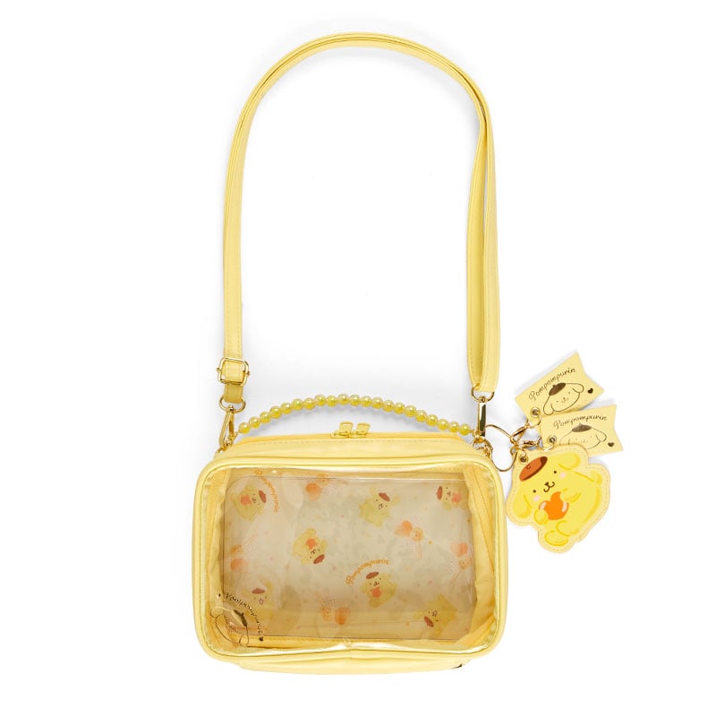 Pompompurin 2-Way Clear Crossbody Bag Bags Japan Original   