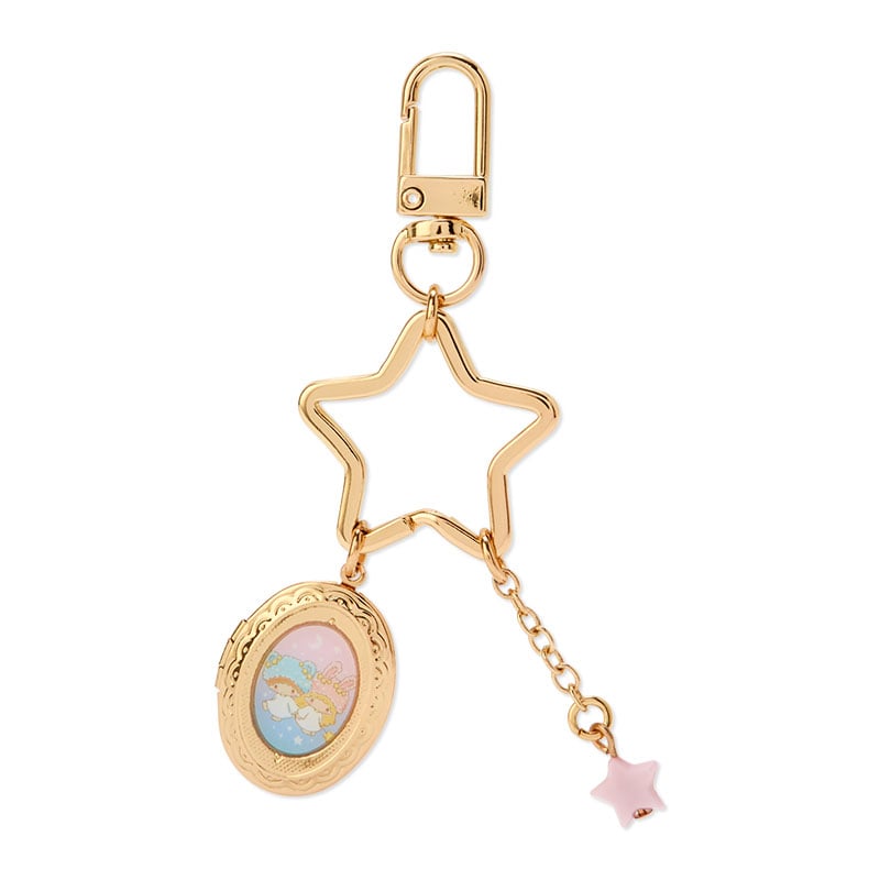 LittleTwinStars Locket Keychain (Fluffy Cloud Series) Accessory Japan Original   