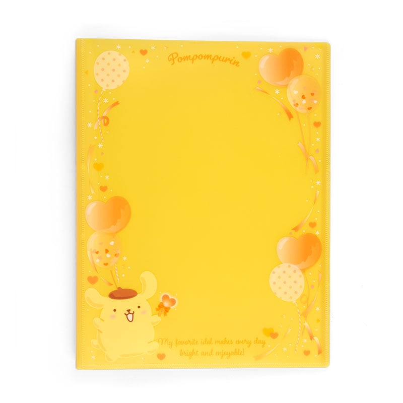 Pompompurin File Folder Collect Book Stationery Japan Original   