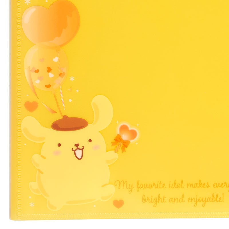 Pompompurin File Folder Collect Book Stationery Japan Original   