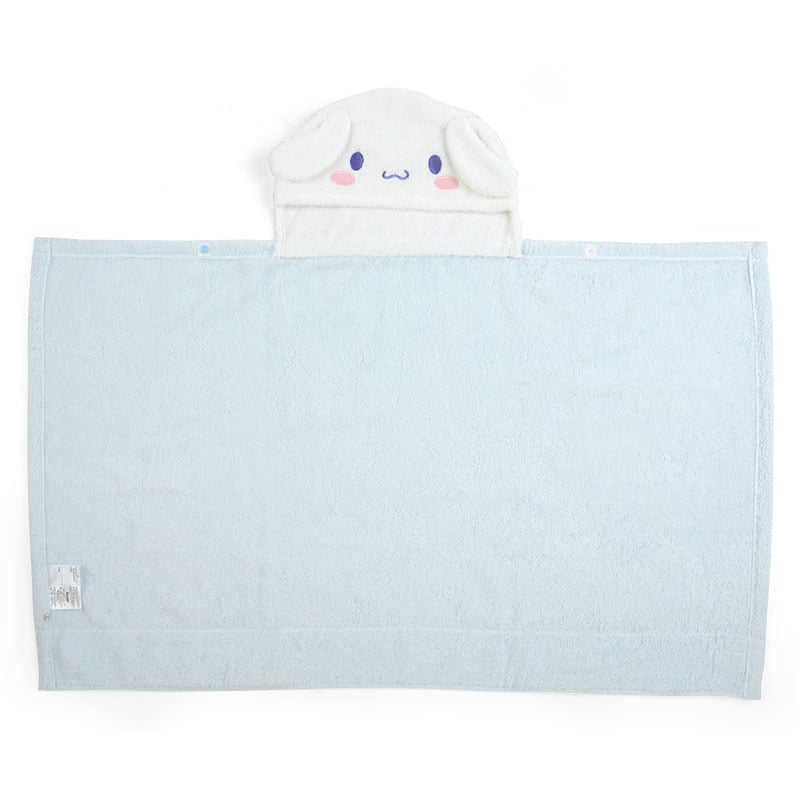 Sanrio Baby Cinnamoroll Hooded Bath Wrap Kids Japan Original   