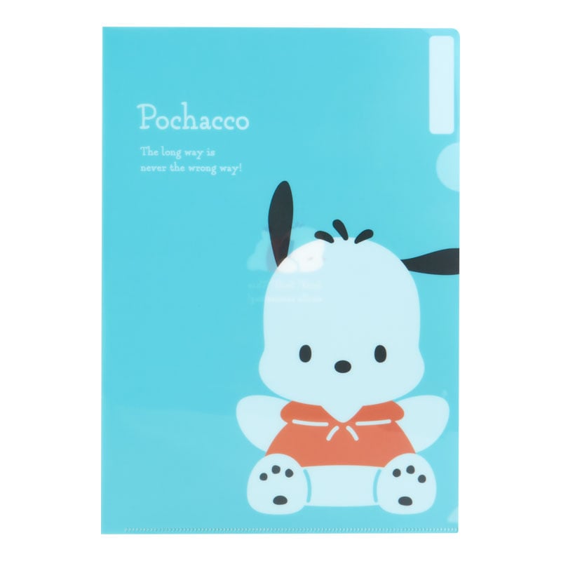 Pochacco Expressions 3-pc Clear File Folder Set Stationery Japan Original   