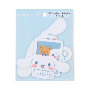 Cinnamoroll 3-pc Dress Your Tech Sticker Set Stationery Japan Original   