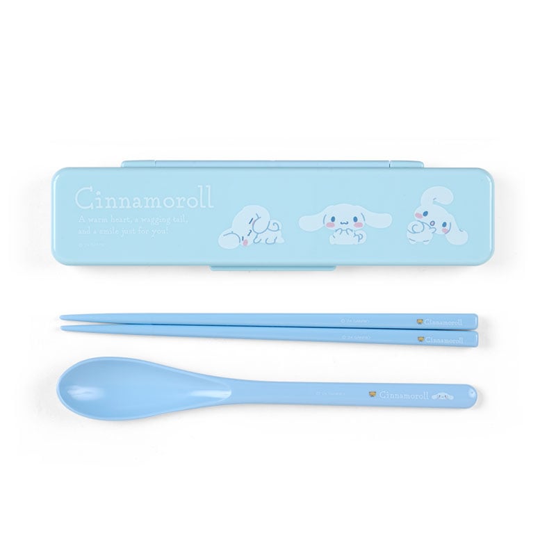 Cinnamoroll Everyday Chopsticks &amp; Spoon Set Home Goods Japan Original   