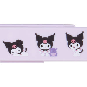 Kuromi Everyday Chopsticks & Spoon Set Home Goods Japan Original   