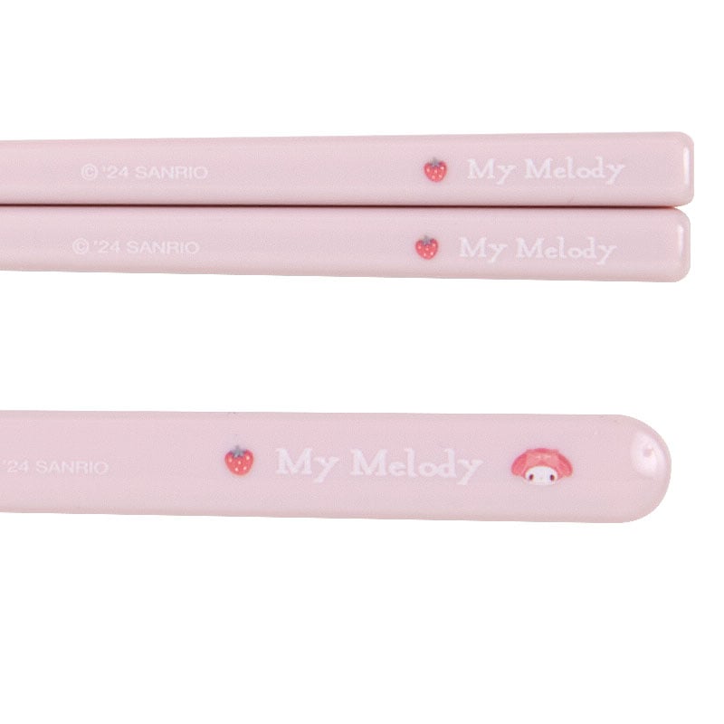 My Melody Everyday Chopsticks &amp; Spoon Set Home Goods Japan Original   