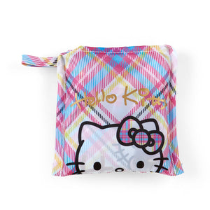 Hello Kitty Reusable Tote Bag (Hello Kitty Dress Tartan Series) Bags Japan Original   