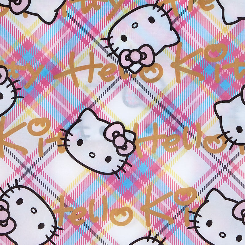 Hello Kitty Reusable Tote Bag (Hello Kitty Dress Tartan Series) Bags Japan Original   