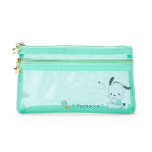 Pochacco Mesh Pencil Pouch Stationery Japan Original   