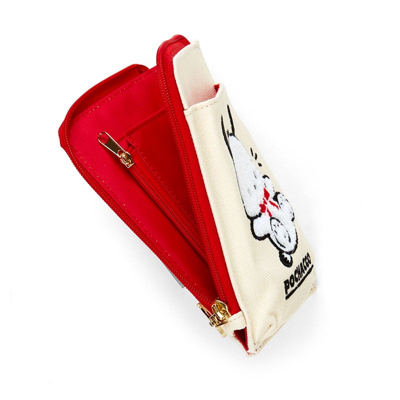 Pochacco Crossbody Phone Bag (35th Anniversary Red Ribbon Series) Accessory Japan Original   