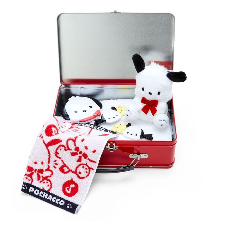 Pochacco Stainless Steel Lunchbox (35th Anniversary Red Ribbon Series) Accessory Japan Original   