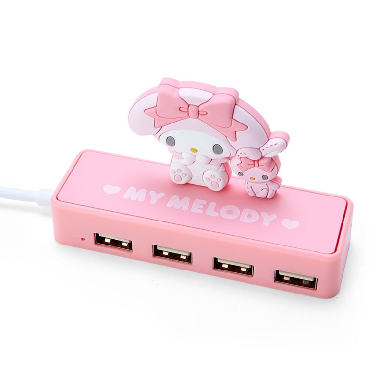 My Melody Mini USB Hub Accessory Japan Original   