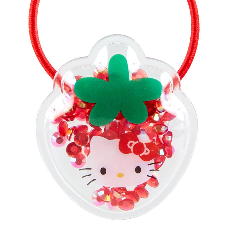 Hello Kitty 2-pc Beaded Hair Tie Set Accessory Japan Original   