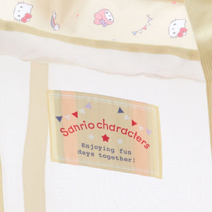 Sanrio Characters Mesh Storage Tote (Large) Home Goods Japan Original   