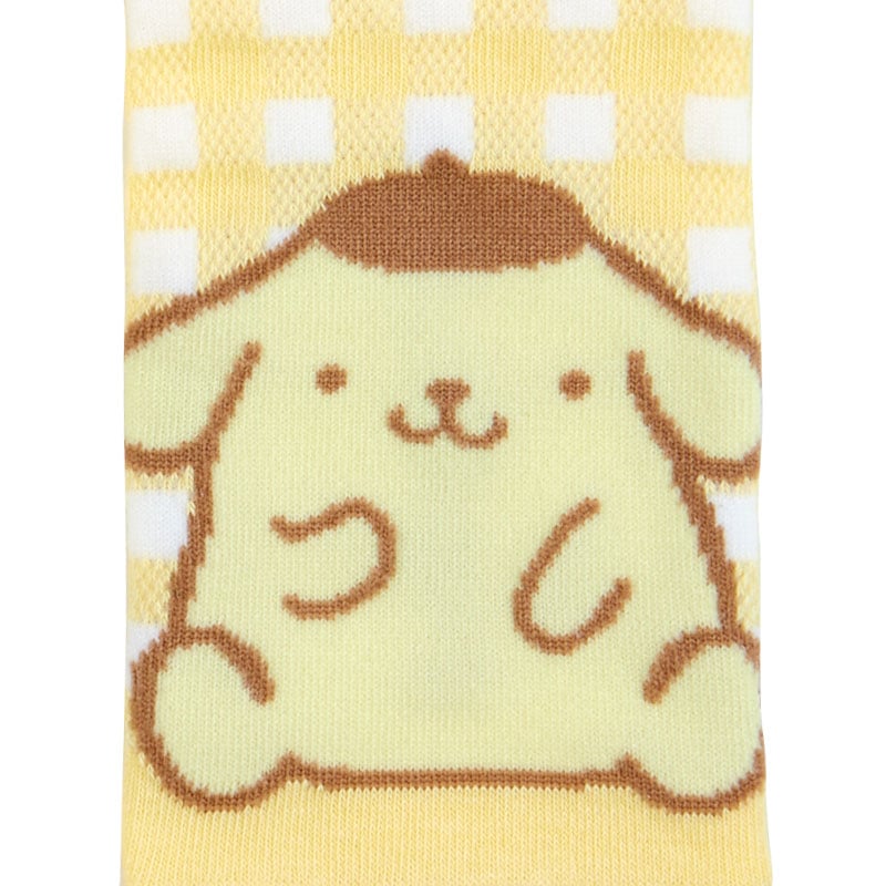 Pompompurin Checkered Ankle Socks Accessory Japan Original   