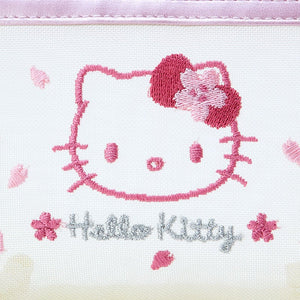 Hello Kitty Mesh Zipper Pouch (Pink Sakura Series) Bags Japan Original   