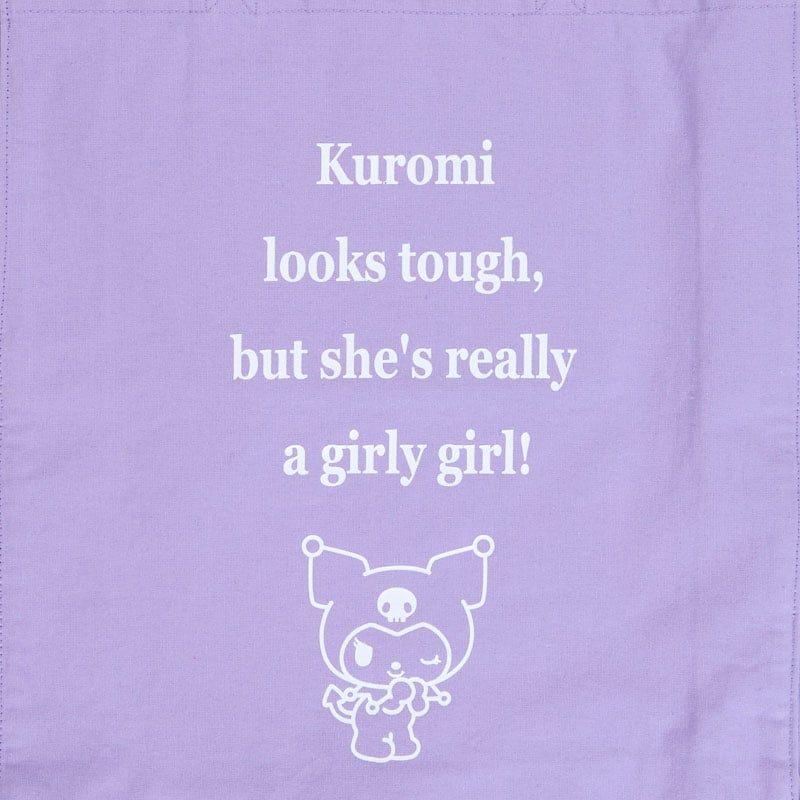 Kuromi Everyday Cotton Tote Bag Bags Japan Original   