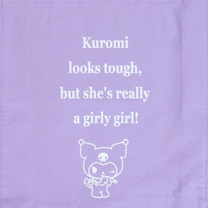 Kuromi Everyday Cotton Tote Bag Bags Japan Original   