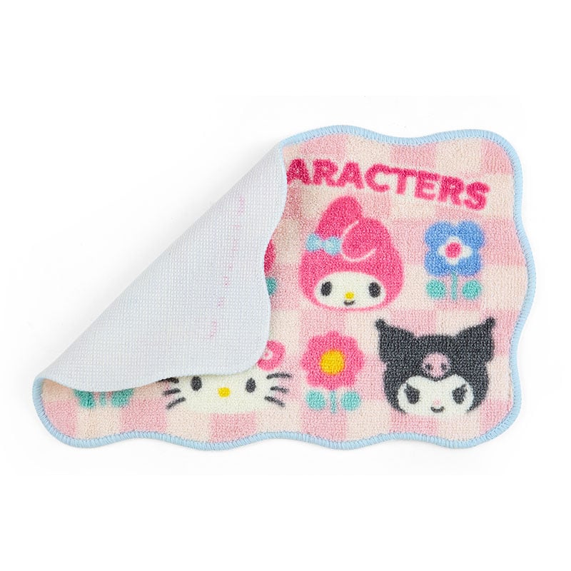 Sanrio Characters Accent Rug (Pastel Check Series) Home Goods Japan Original   