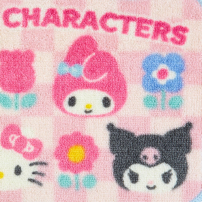 Sanrio Characters Accent Rug (Pastel Check Series) Home Goods Japan Original   