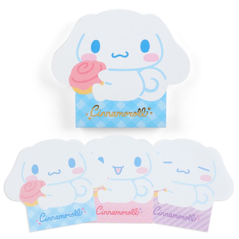 Cinnamoroll Die-cut Memo Pad (Expressions) Stationery Japan Original   