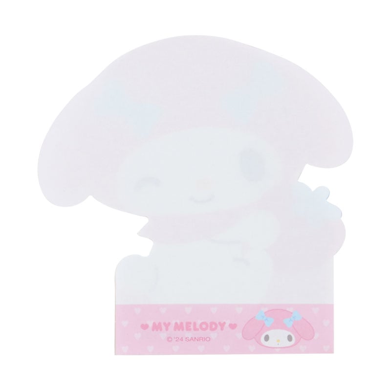 My Melody Die-cut Memo Pad (Expressions) Stationery Japan Original   