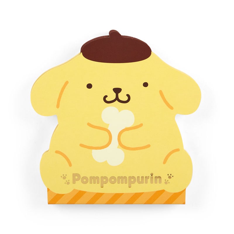 Pompompurin Die-cut Memo Pad (Expressions) Stationery Japan Original   