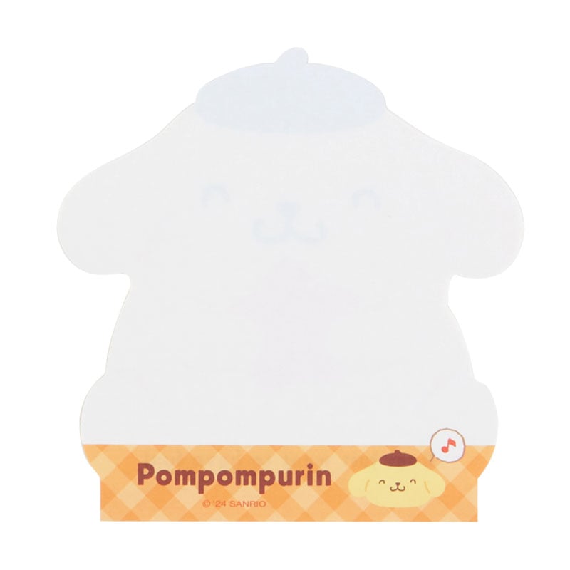 Pompompurin Die-cut Memo Pad (Expressions) Stationery Japan Original   