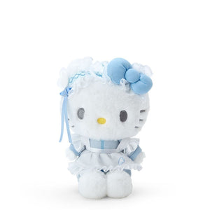 Hello Kitty Plush Mascot Keychain (Sky Blue Series) Accessory Japan Original   