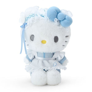 Hello Kitty Plush Mascot Keychain (Sky Blue Series) Accessory Japan Original   