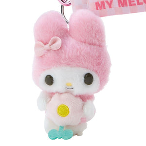 My Melody Plush Mascot Keychain (Pastel Check Series) Accessory Japan Original   