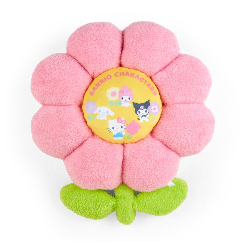 Sanrio Characters Daisy Throw Pillow (Pastel Check Series) Home Goods Japan Original   