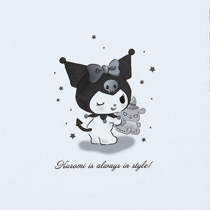 Kuromi Compact Ruled Notebook Stationery Japan Original   