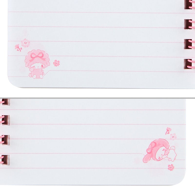 My Sweet Piano Compact Ruled Notebook Stationery Japan Original   