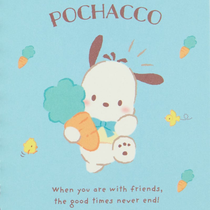 Pochacco Compact Ruled Notebook Stationery Japan Original   