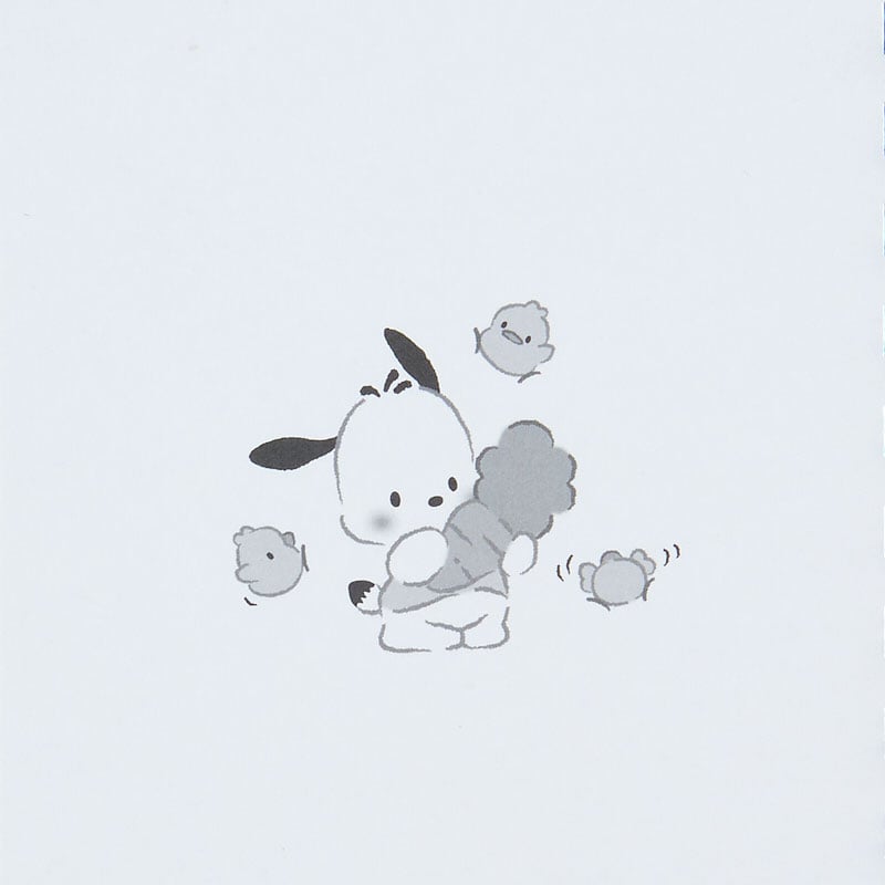 Pochacco Compact Ruled Notebook Stationery Japan Original   