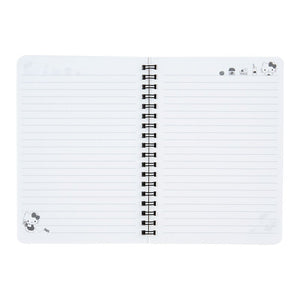 Hello Kitty Lined Notebook (Elastic Closure) Stationery Japan Original   