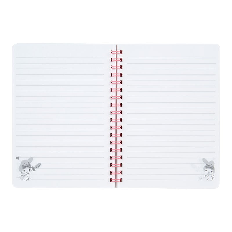 My Melody Lined Notebook (Elastic Closure) Stationery Japan Original   