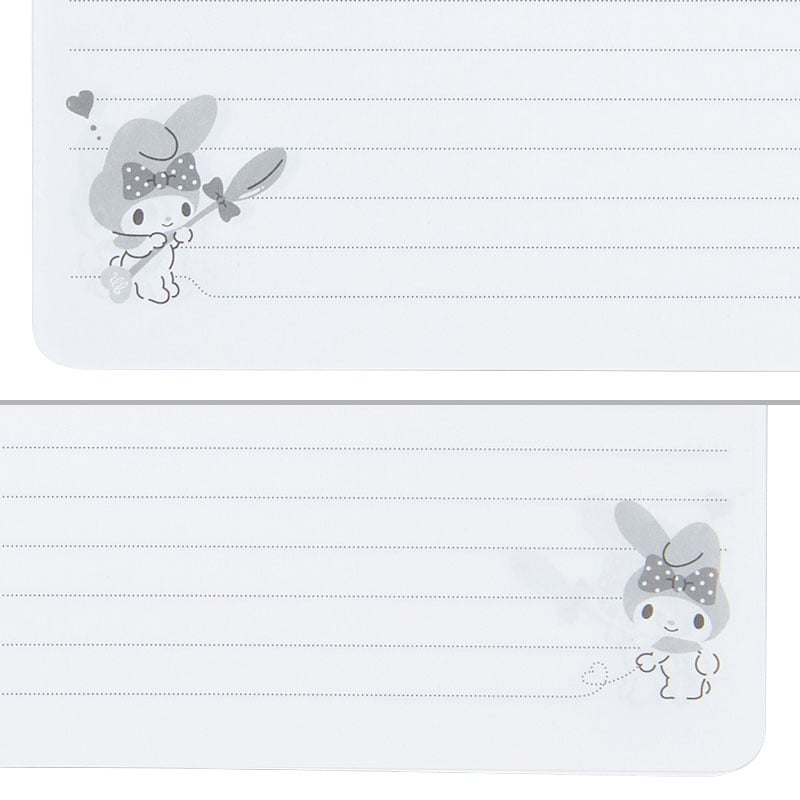 My Melody Lined Notebook (Elastic Closure) Stationery Japan Original   